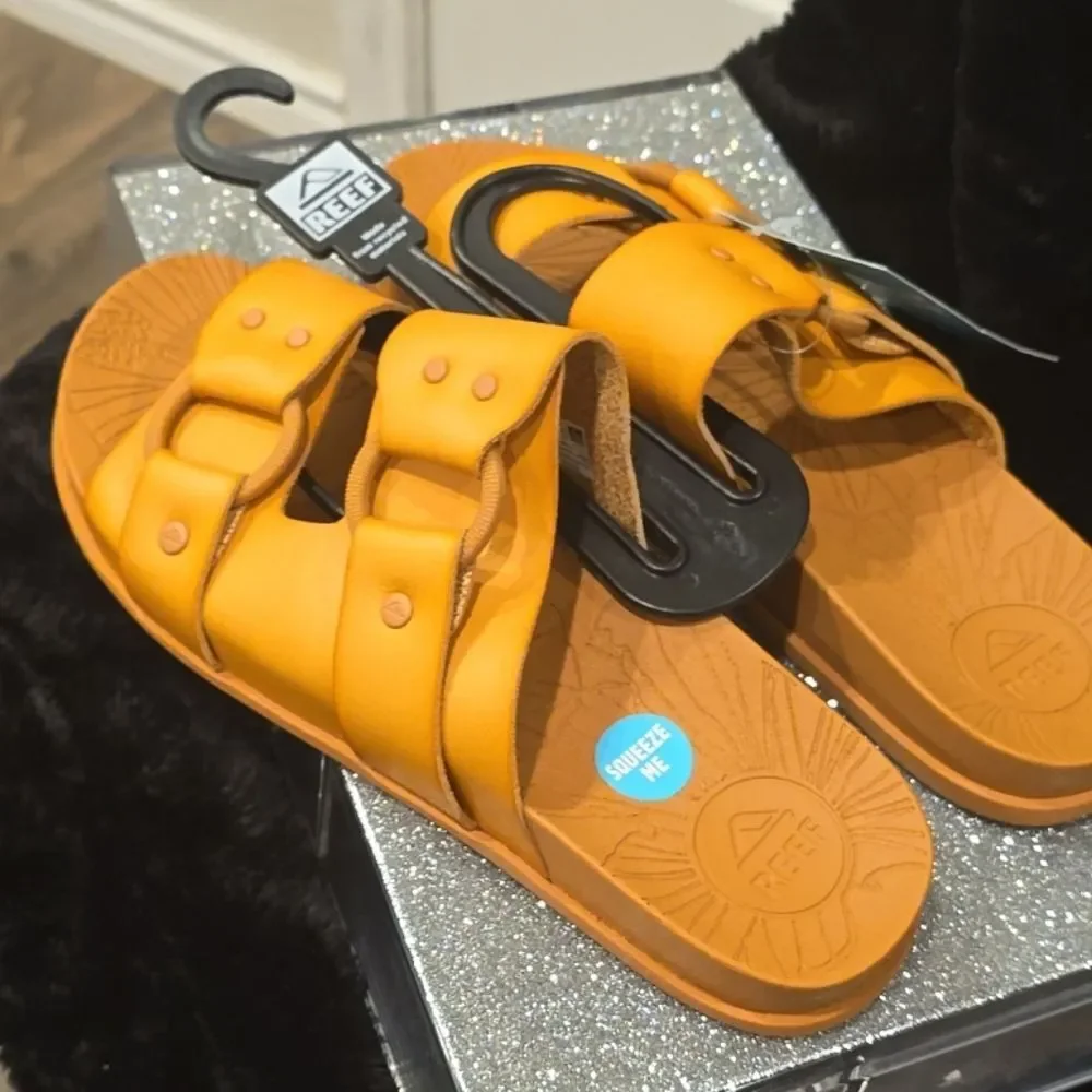 Reef Vera Cruz Slide Sandals- Medium Brown